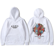 Load image into Gallery viewer, Fashion 2019 New Men Cool Men&#39;s Hip Hop Hooded Hoodies Japanese Style Koi Casual Sweatshirts Streetwear Men/Women Pullover