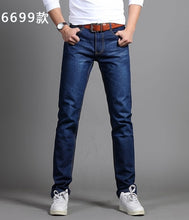 Load image into Gallery viewer, New Men's Fashion Jeans Business Casual Stretch Slim Jeans Classic Trousers Denim Pants Male