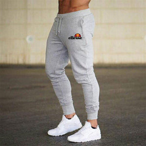 2019 Fashion Mens Sports Drawstring Elastic Sweatpants Casual Hip Hop Ellesse Jogger Pants Pantalon Homme Men Track Sweat Pants