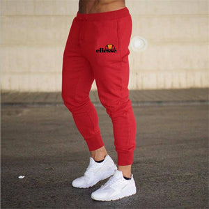 2019 Fashion Mens Sports Drawstring Elastic Sweatpants Casual Hip Hop Ellesse Jogger Pants Pantalon Homme Men Track Sweat Pants