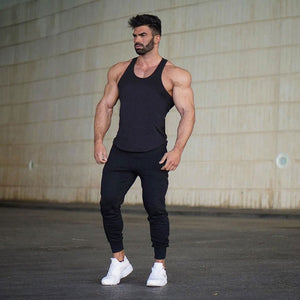 2019 Fashion Mens Sports Drawstring Elastic Sweatpants Casual Hip Hop Ellesse Jogger Pants Pantalon Homme Men Track Sweat Pants