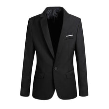 Load image into Gallery viewer, Newly Spring Autumn Men Blazer Long Sleeve Solid Color Slim Casual Thin Suit Jacket Plus Size  s-6xl