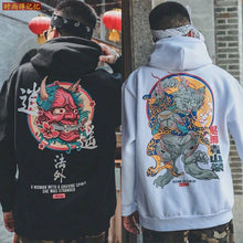 Load image into Gallery viewer, Fashion Men Cool Men Hip Hop Hooded Hoodies Japanese Casual Sweatshirts Streetwear Men Women Pullover Harajuku Devil Hoodie Male