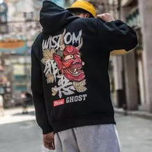 Load image into Gallery viewer, Fashion Men Cool Men Hip Hop Hooded Hoodies Japanese Casual Sweatshirts Streetwear Men Women Pullover Harajuku Devil Hoodie Male