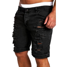 Load image into Gallery viewer, WENYUJH Men's Regular- Denim Short Jean Summer Slim Skinny Straight Casual Jeans Men's Solid Jean Shorts