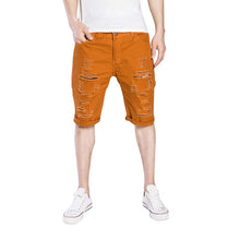 Load image into Gallery viewer, WENYUJH Men's Regular- Denim Short Jean Summer Slim Skinny Straight Casual Jeans Men's Solid Jean Shorts
