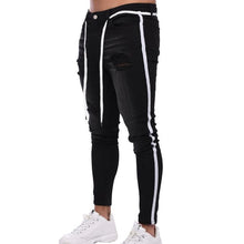 Load image into Gallery viewer, Oeak Mens Solid Color  Jeans 2019 New Fashion Slim  Pencil Pants Sexy Casual Hole Ripped Design Streetwear