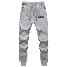 Load image into Gallery viewer, Anime Naruto Uchiha Sharingan Pants Autumn Winter Men Joggers Fitness Long Trousers Naruto Sasuke Luminous Sweatpants Plus Size