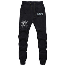 Load image into Gallery viewer, Anime Naruto Uchiha Sharingan Pants Autumn Winter Men Joggers Fitness Long Trousers Naruto Sasuke Luminous Sweatpants Plus Size