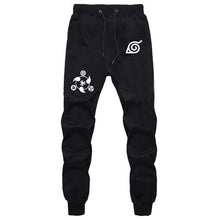 Load image into Gallery viewer, Anime Naruto Uchiha Sharingan Pants Autumn Winter Men Joggers Fitness Long Trousers Naruto Sasuke Luminous Sweatpants Plus Size