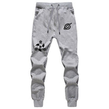 Load image into Gallery viewer, Anime Naruto Uchiha Sharingan Pants Autumn Winter Men Joggers Fitness Long Trousers Naruto Sasuke Luminous Sweatpants Plus Size