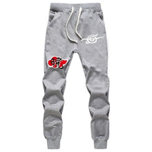 Load image into Gallery viewer, Anime Naruto Uchiha Sharingan Pants Autumn Winter Men Joggers Fitness Long Trousers Naruto Sasuke Luminous Sweatpants Plus Size