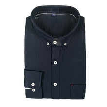 Load image into Gallery viewer, QUALITY OXFORD FABRIC 100% COTTON Man Dress Shirt Excellent Comfortable Slim Fit Button Collar Business Men Casual Shirts Tops