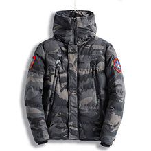 Load image into Gallery viewer, NEW 2018 Men's Casual Parkas Camouflage Thick Warm Winter Jacket Men Military Hooded Padded Overcoat Embroidery Jacket