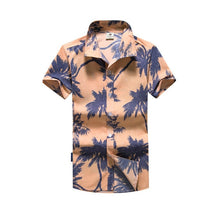 Load image into Gallery viewer, Mens Hawaiian Shirt Male Casual camisa masculina  Printed Beach Shirts Short Sleeve brand clothing Free Shipping Asian Size 5XL