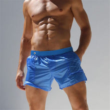 Load image into Gallery viewer, ALSOTO Sexy Men Shorts Fitness Jogger Casual Gyms Men Shorts Men's Trunks Summer Translucent Short Homme Mens Clothing