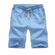 Load image into Gallery viewer, 2019 short men Summer Shorts Men Casual fashion Mens Breathable short pants Cotton Shorts Man New Fashion Brand joggers male 01