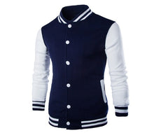 Load image into Gallery viewer, New Men/Boy Baseball Jacket Men 2019 Fashion Design Wine Red Mens Slim Fit College Varsity Jacket Men Brand Stylish Veste Homme