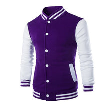 Load image into Gallery viewer, New Men/Boy Baseball Jacket Men 2019 Fashion Design Wine Red Mens Slim Fit College Varsity Jacket Men Brand Stylish Veste Homme