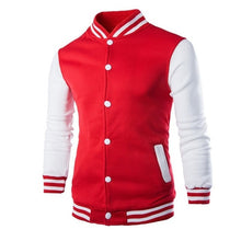 Load image into Gallery viewer, New Men/Boy Baseball Jacket Men 2019 Fashion Design Wine Red Mens Slim Fit College Varsity Jacket Men Brand Stylish Veste Homme