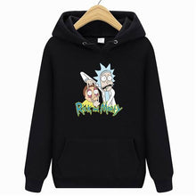 Load image into Gallery viewer, 2019 new Rick Morty hoodie men's skateboard Rick Morty cotton hooded sweatshirt men's and women's hooded pullover