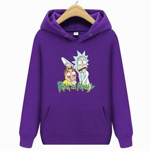 Load image into Gallery viewer, 2019 new Rick Morty hoodie men's skateboard Rick Morty cotton hooded sweatshirt men's and women's hooded pullover