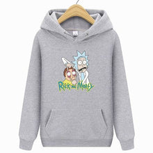 Load image into Gallery viewer, 2019 new Rick Morty hoodie men's skateboard Rick Morty cotton hooded sweatshirt men's and women's hooded pullover