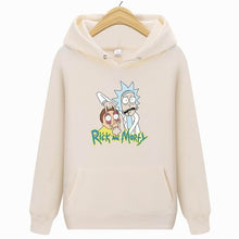Load image into Gallery viewer, 2019 new Rick Morty hoodie men's skateboard Rick Morty cotton hooded sweatshirt men's and women's hooded pullover