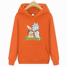 Load image into Gallery viewer, 2019 new Rick Morty hoodie men's skateboard Rick Morty cotton hooded sweatshirt men's and women's hooded pullover