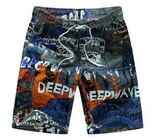 Summer Style 2019 Men Shorts Beach Short Breathable Quick Dry Loose Casual Hawaii Printing Shorts Man Plus Size 6XL