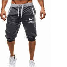 Load image into Gallery viewer, brand new Mens gym  shorts Run jogging sports Fitness bodybuilding Sweatpants male workout training Brand Knee Length short pant
