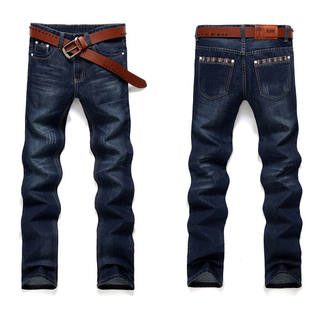 2019 CHOLYL Spring New men Jeans Classic Fashion Designer Denim Skinny Straight jeans male casual High Quality Slim Fit Trousers