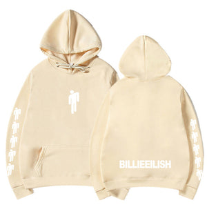 Billie Eilish Fashion Printed Hoodies Women/Men Long Sleeve Hooded Sweatshirts 2019 Hot Sale Casual Trendy Streetwear Hoodies