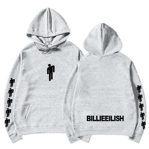 Billie Eilish Fashion Printed Hoodies Women/Men Long Sleeve Hooded Sweatshirts 2019 Hot Sale Casual Trendy Streetwear Hoodies