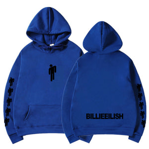 Billie Eilish Fashion Printed Hoodies Women/Men Long Sleeve Hooded Sweatshirts 2019 Hot Sale Casual Trendy Streetwear Hoodies