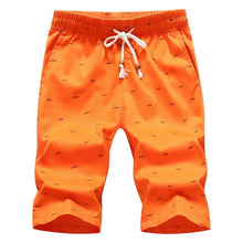 Load image into Gallery viewer, Oeak Men's Beach Shorts 2019 New Fashion Summer Casual Printing Lace Up Waist Cotton Breathable Soft Loose Short Pants
