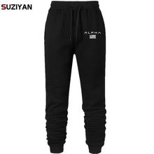 Load image into Gallery viewer, Pullover Print Alpha Hoodies Men Autumn Fashion Brand Cotton Long Sleeve Fleece Warm Sweatshirt Men's Tracksuits Sportswear